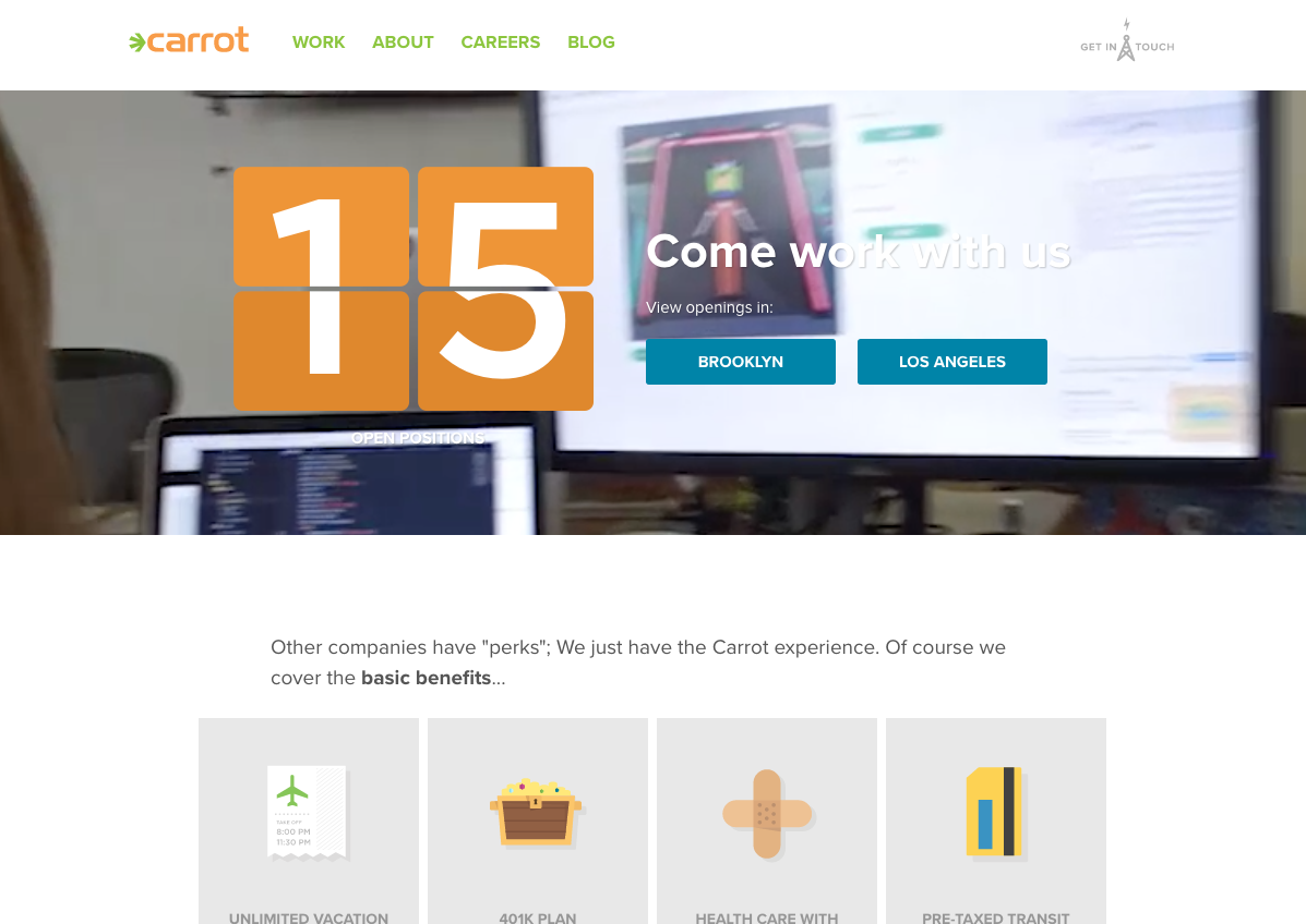 carrot creative career page carrot creative career page