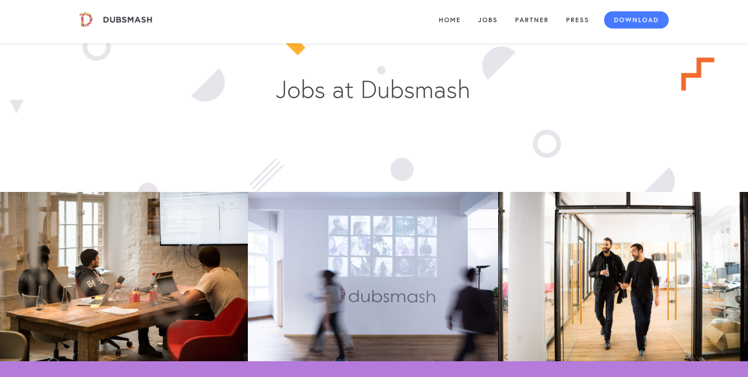dubsmash career page dubsmash career page